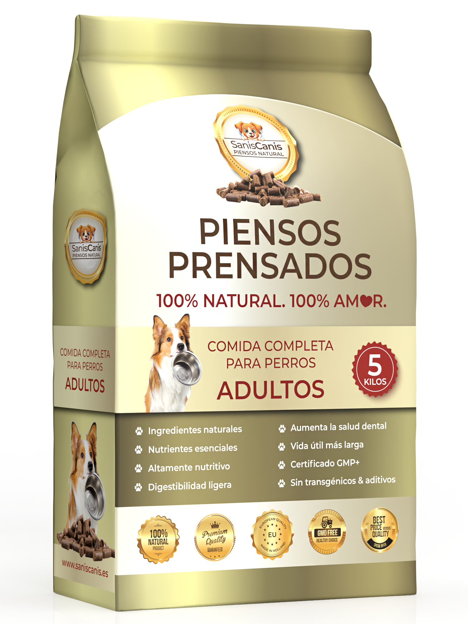 SanisCanis - comida natural para perros adultos - 5KG