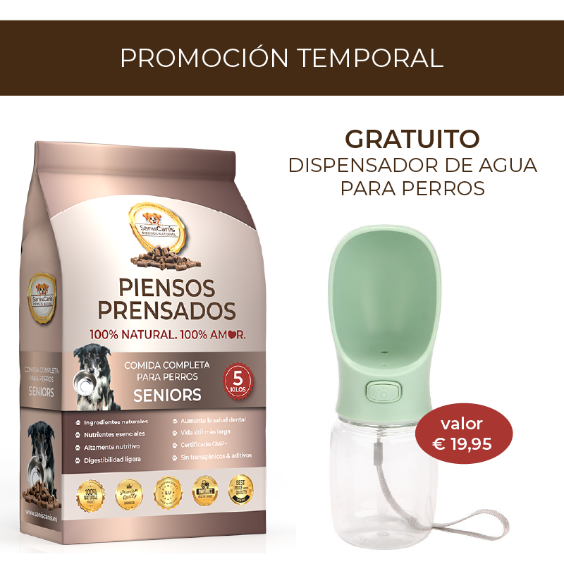 SanisCanis - comida natural para perros seniors - 5KG