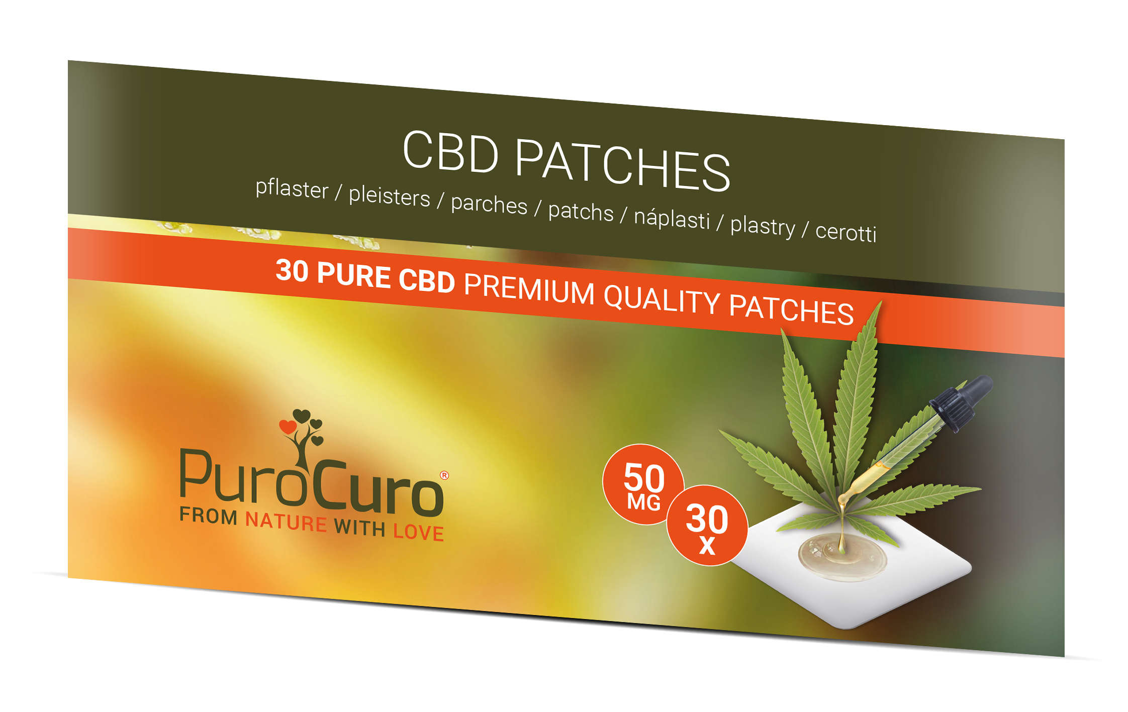 Pure CBD patches 50mg (30x)