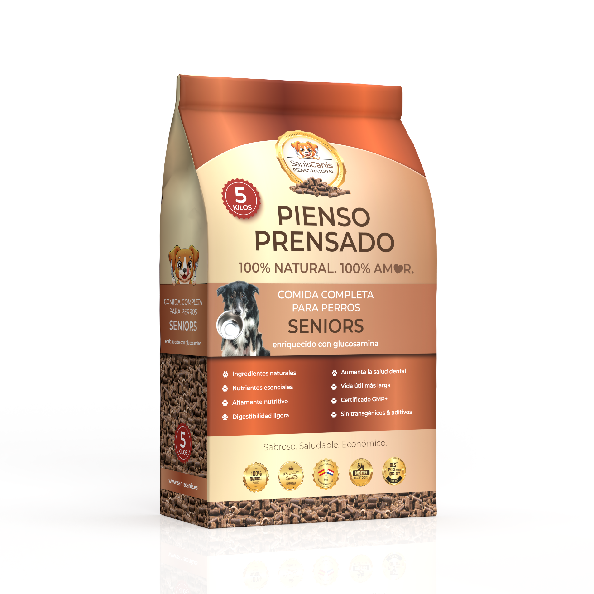 SanisCanis - comida natural para perros seniors - 5KG